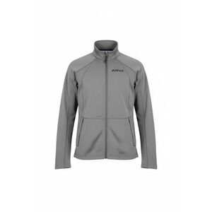 KLIM Sundance Jacket Gray Performance Stretch Softshell Full Zip Men's Large